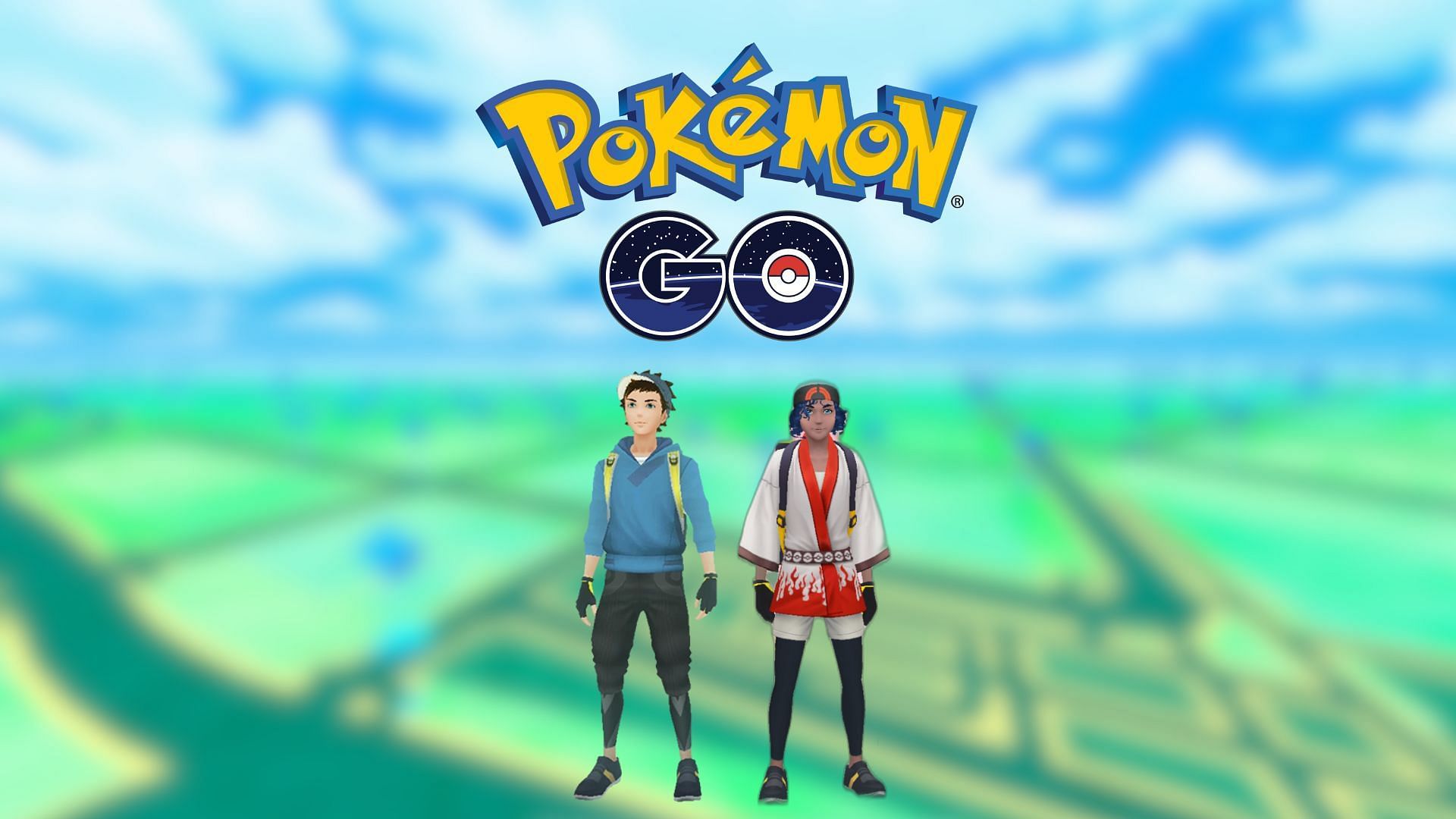Side-by-side comparison of Pokemon GO avatars before and after the update (Image via The Pokemon Company)