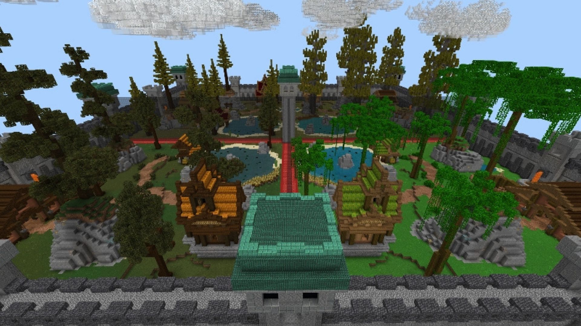 Walls mini-game in Minecraft Marketplace (Image via Minecraft Marketplace)