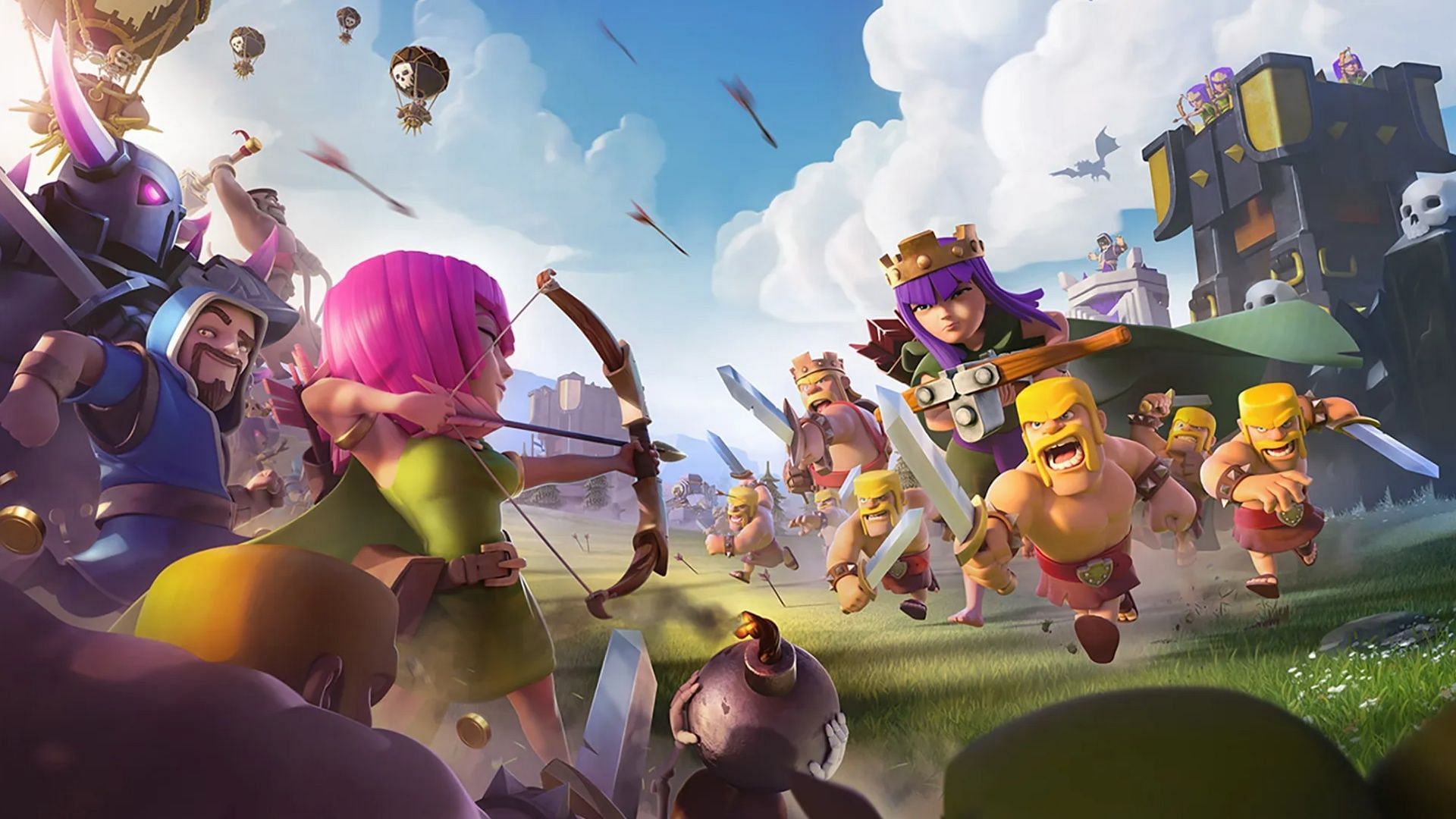 The world&rsquo;s most popular strategy game on mobile devices (Image via Supercell)
