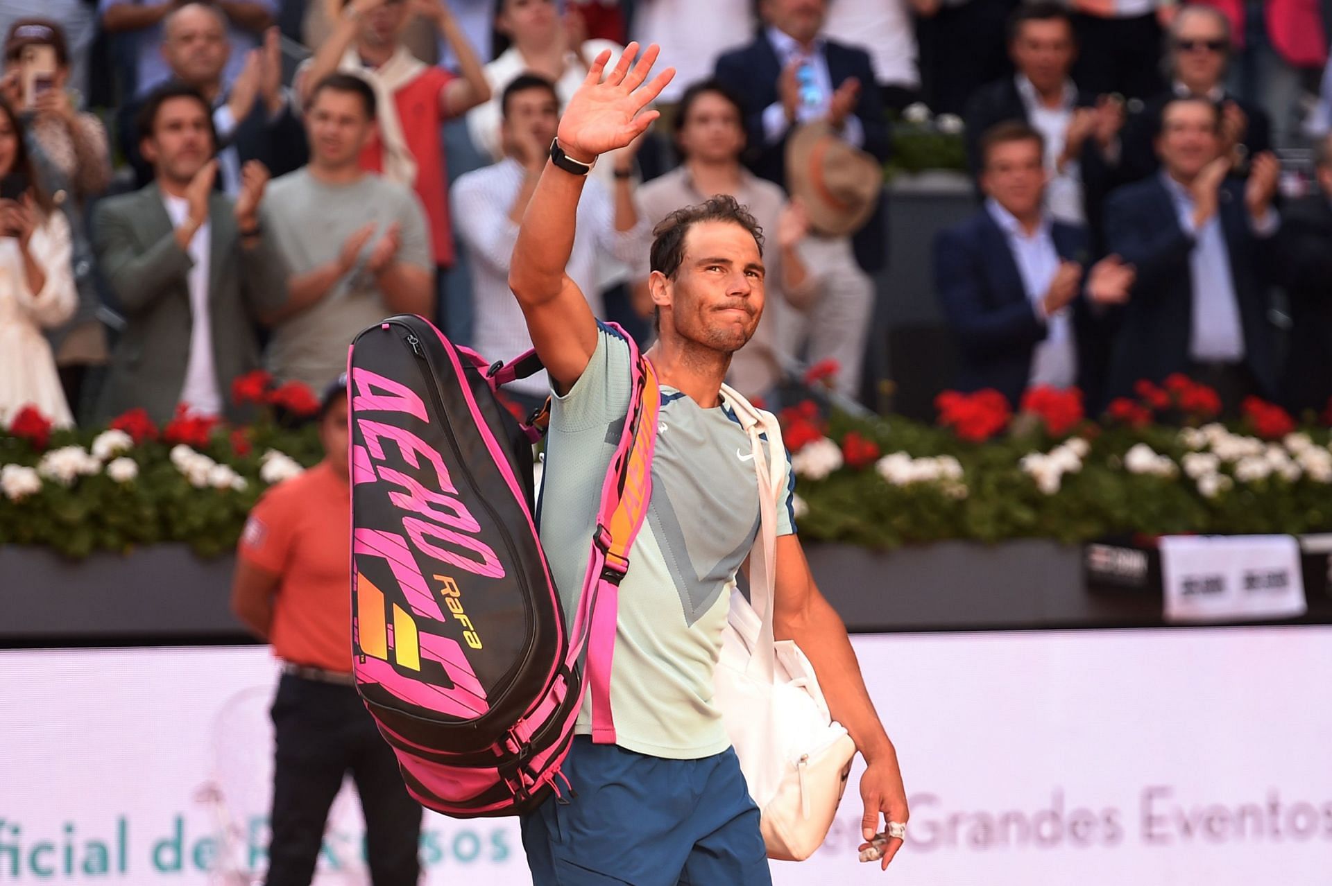 Rafael Nadal at the 2022 Madrid Masters