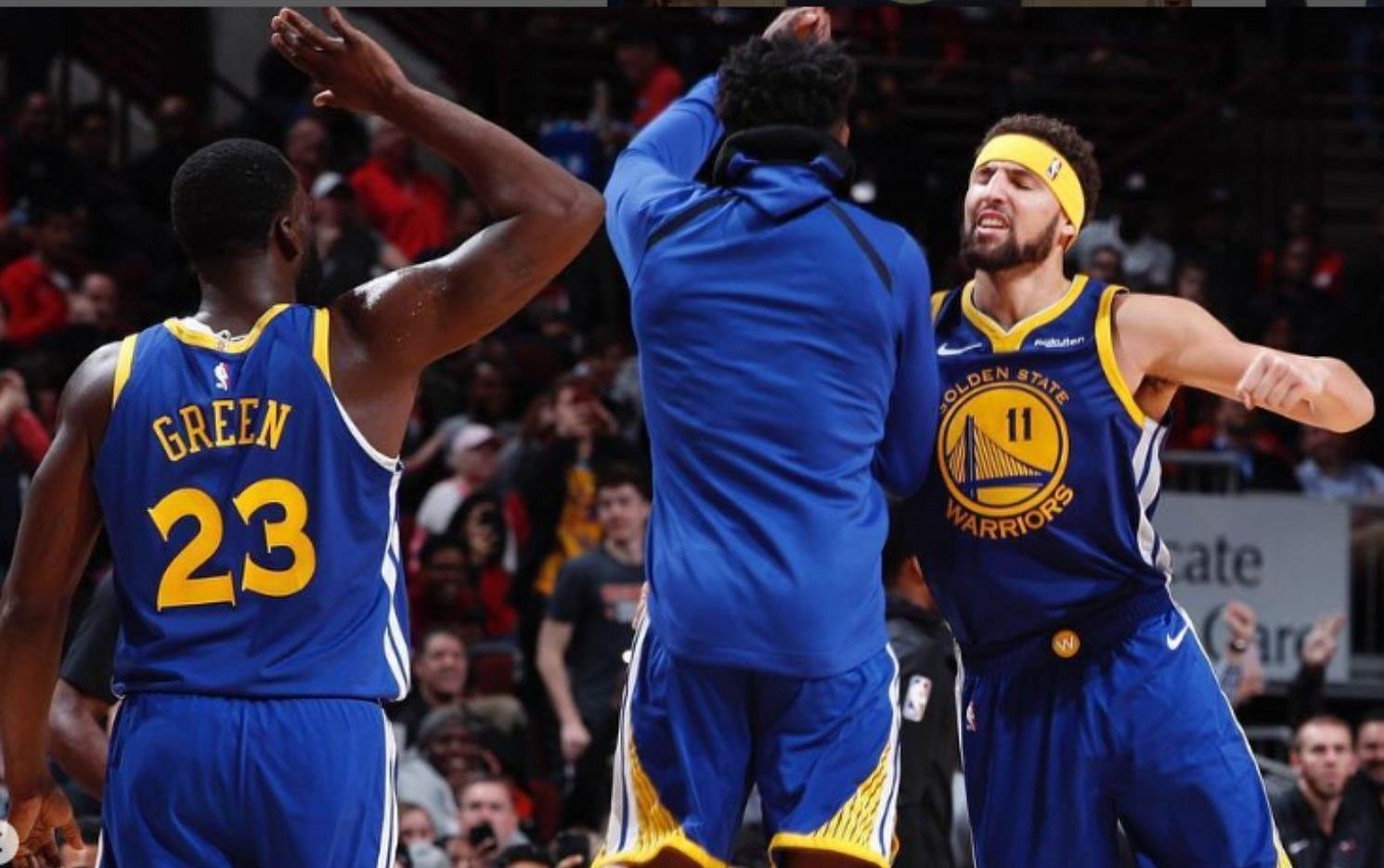 Draymond Green gives take on Klay Thompson&rsquo;s free agency.