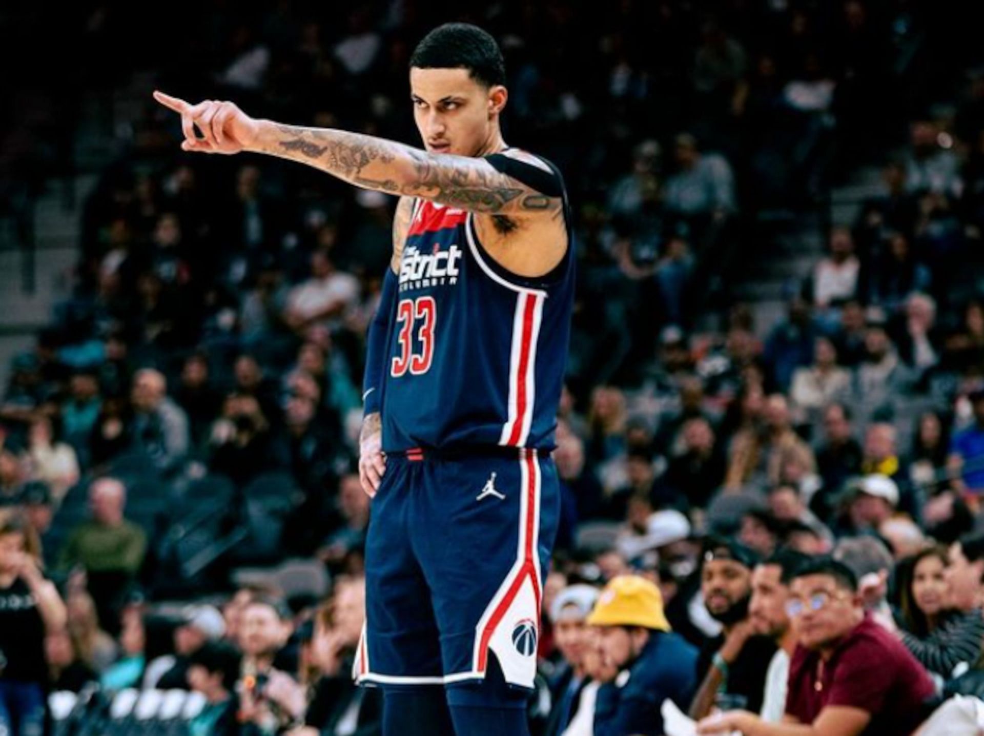 Kyle Kuzma and the Washington Wizards are missing the NBA playoffs this year. 