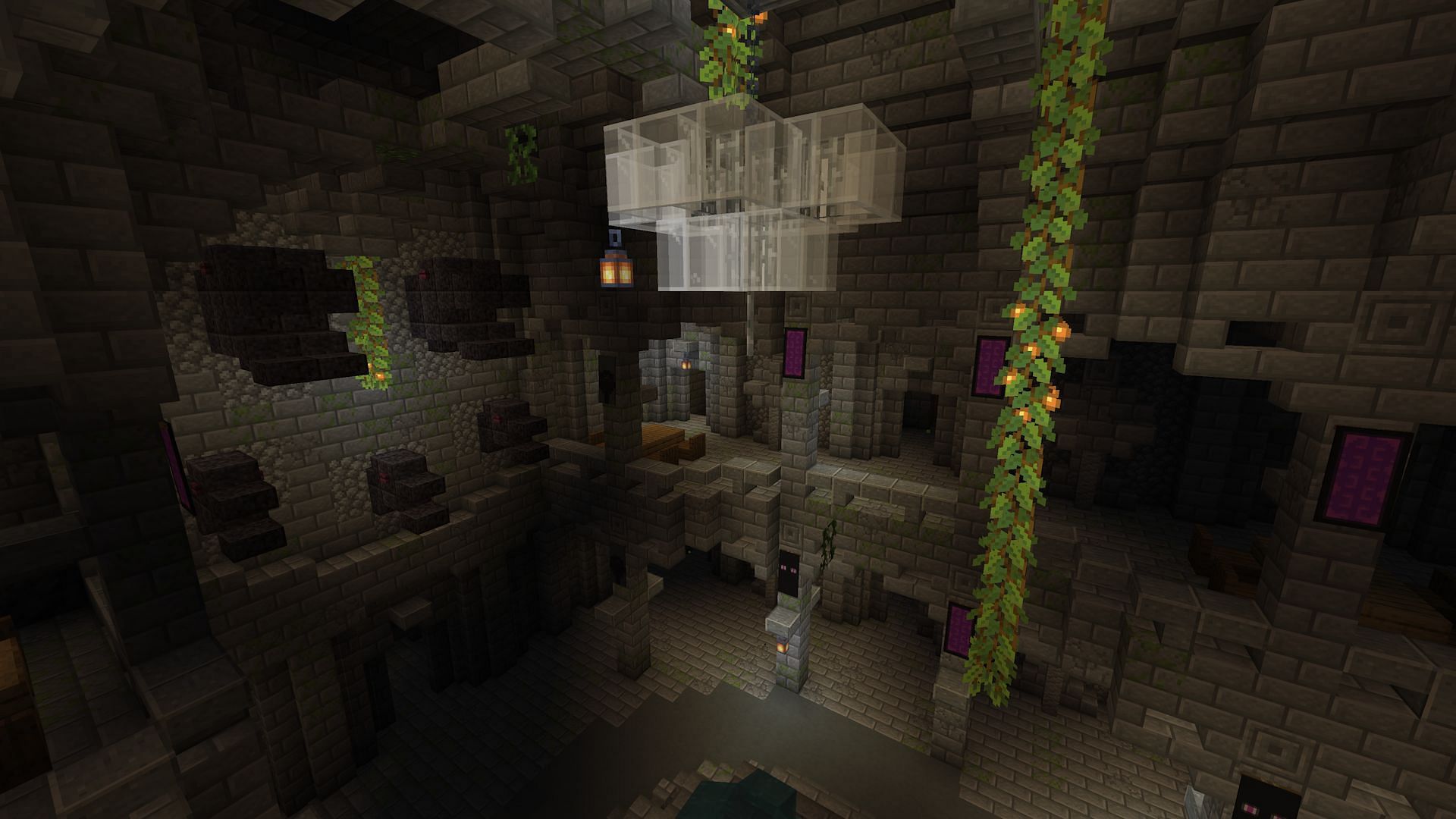 Strongholds are one of the coolest structure revamps (Image via Mojang)