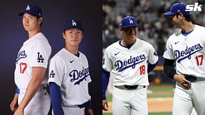 Watch: Shohei Ohtani teases Yoshinobu Yamamoto in the dugout during Dodgers game