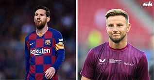"He could be the best left-back in the world if he wanted to" - Ex-Barcelona star Ivan Rakitic hails Lionel Messi, calls him 'the best in history'