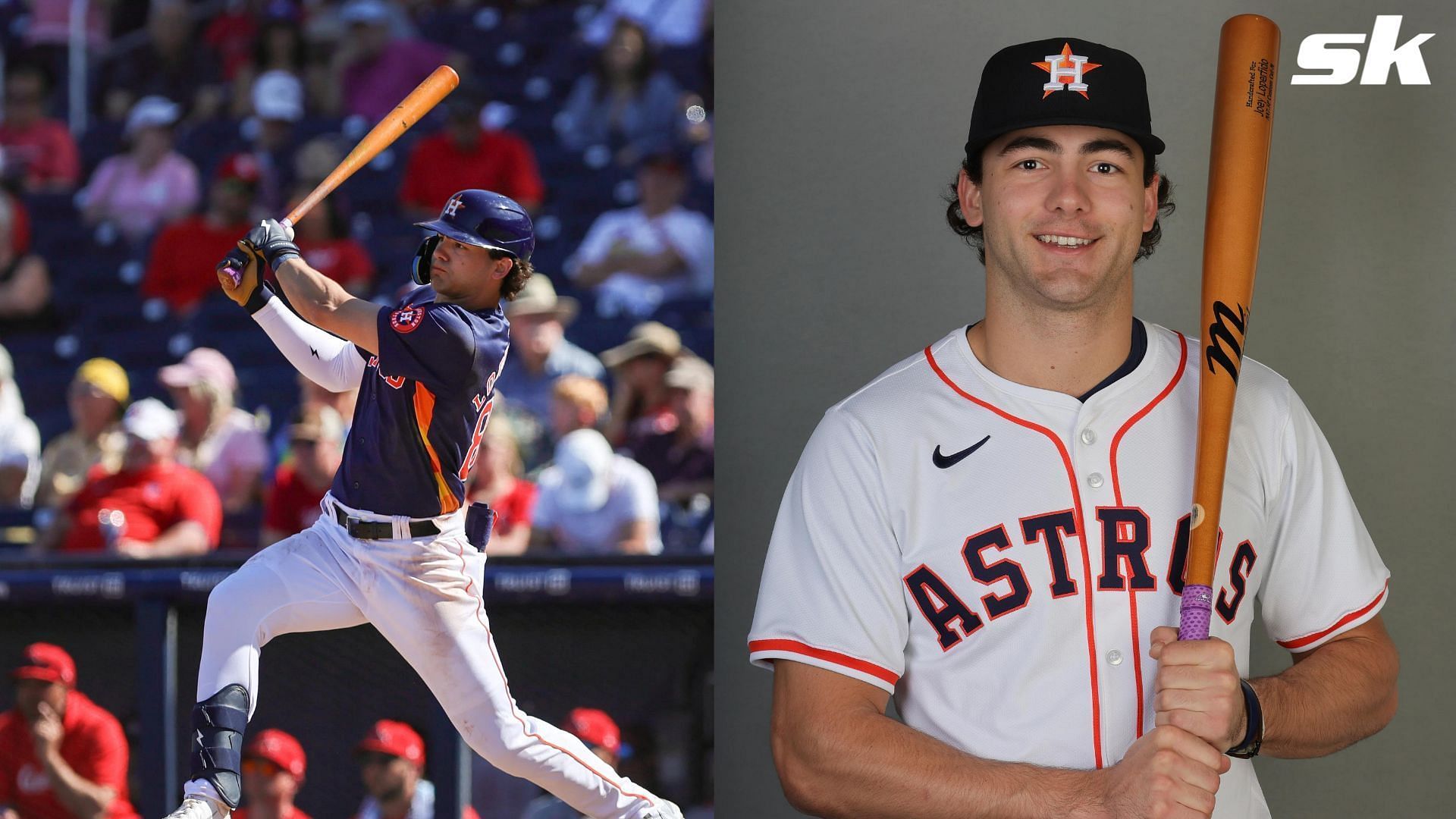 The Houston Astros have called up top first base prospect Joey Loperfido to make his MLB debut