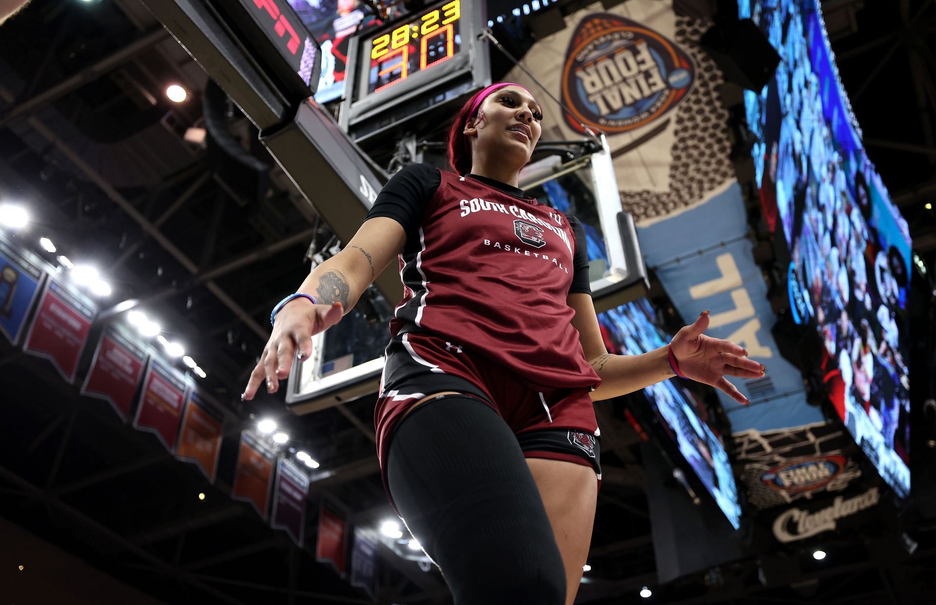 Kamilla Cardoso has been a force this season for South Carolina.