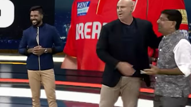 [Watch] K Srikkanth does 'Bhangra'; roasts Matthew Hayden after PBKS' record win over KKR in IPL 2024