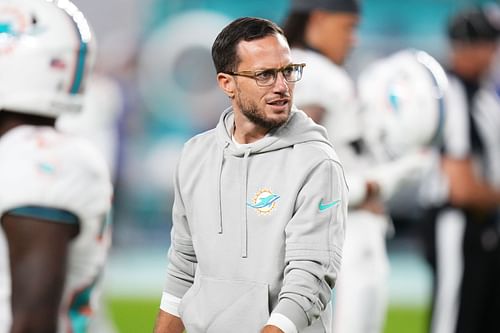 Mike McDaniel at Buffalo Bills vs. Miami Dolphins