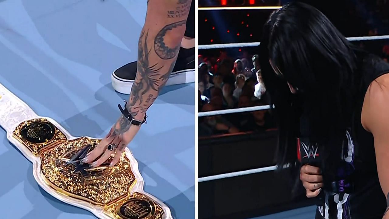 Ripley vacates her title (via WWE