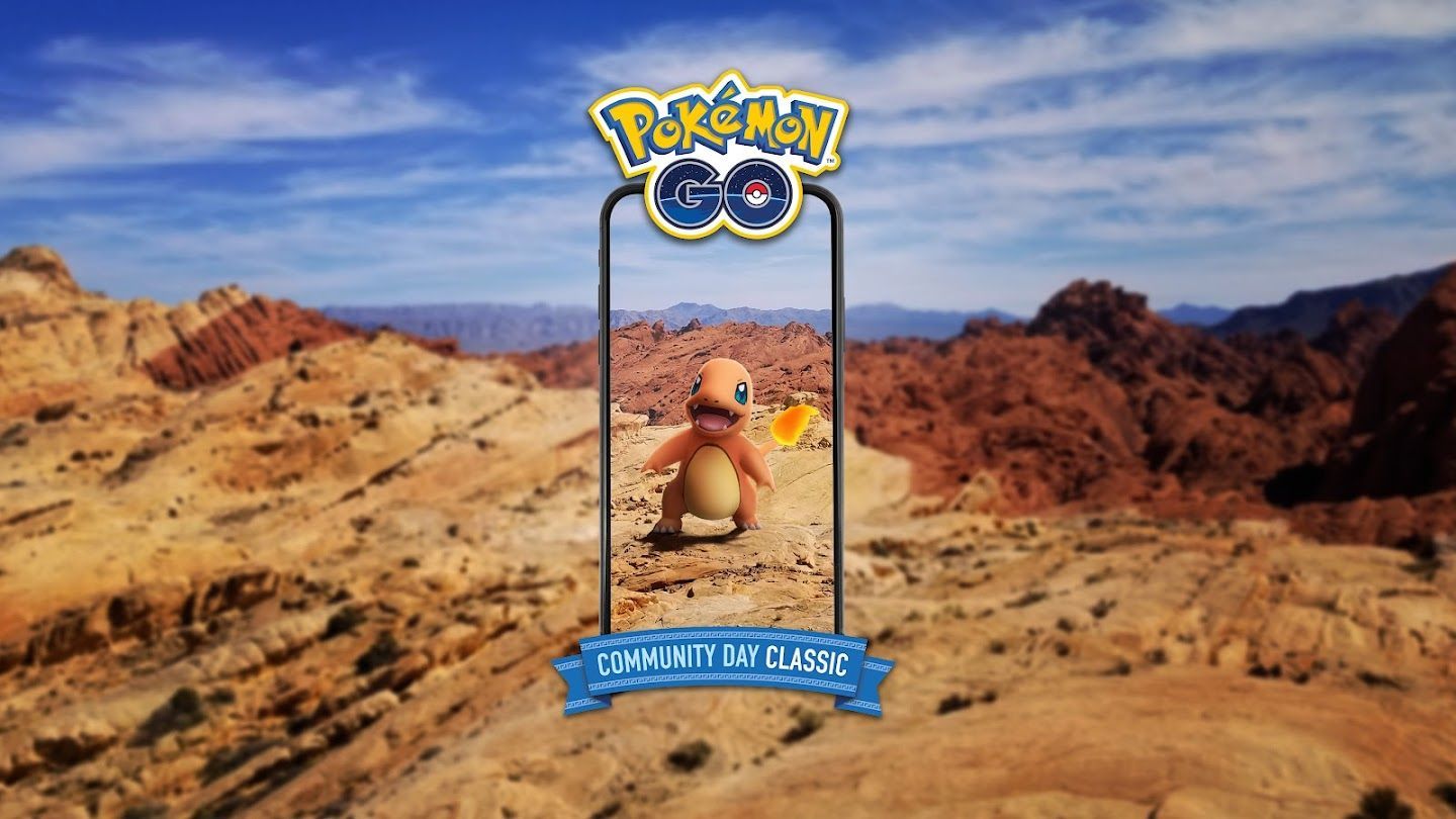 Charmander evolves into one of the most popular Pokemon of all time, Charizard (Image via Niantic)