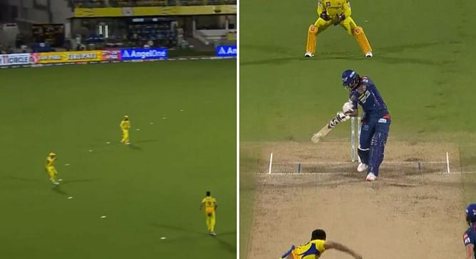 [Watch] Captain gets captain as KL Rahul holes out to Ruturaj Gaikwad at extra cover for 16 off 14 in CSK vs LSG IPL 2024 match