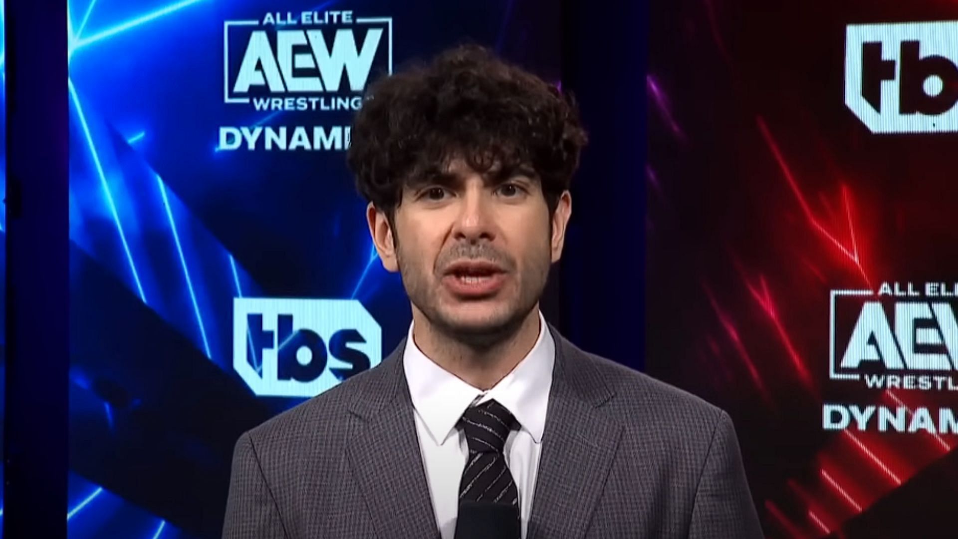 Tony Khan is the president of All Elite Wrestling [Photos courtesy of AEW YouTube Channel]