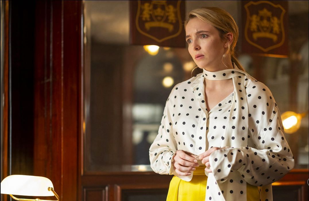 Villanelle visits a Floris store in London (Image via BBC)