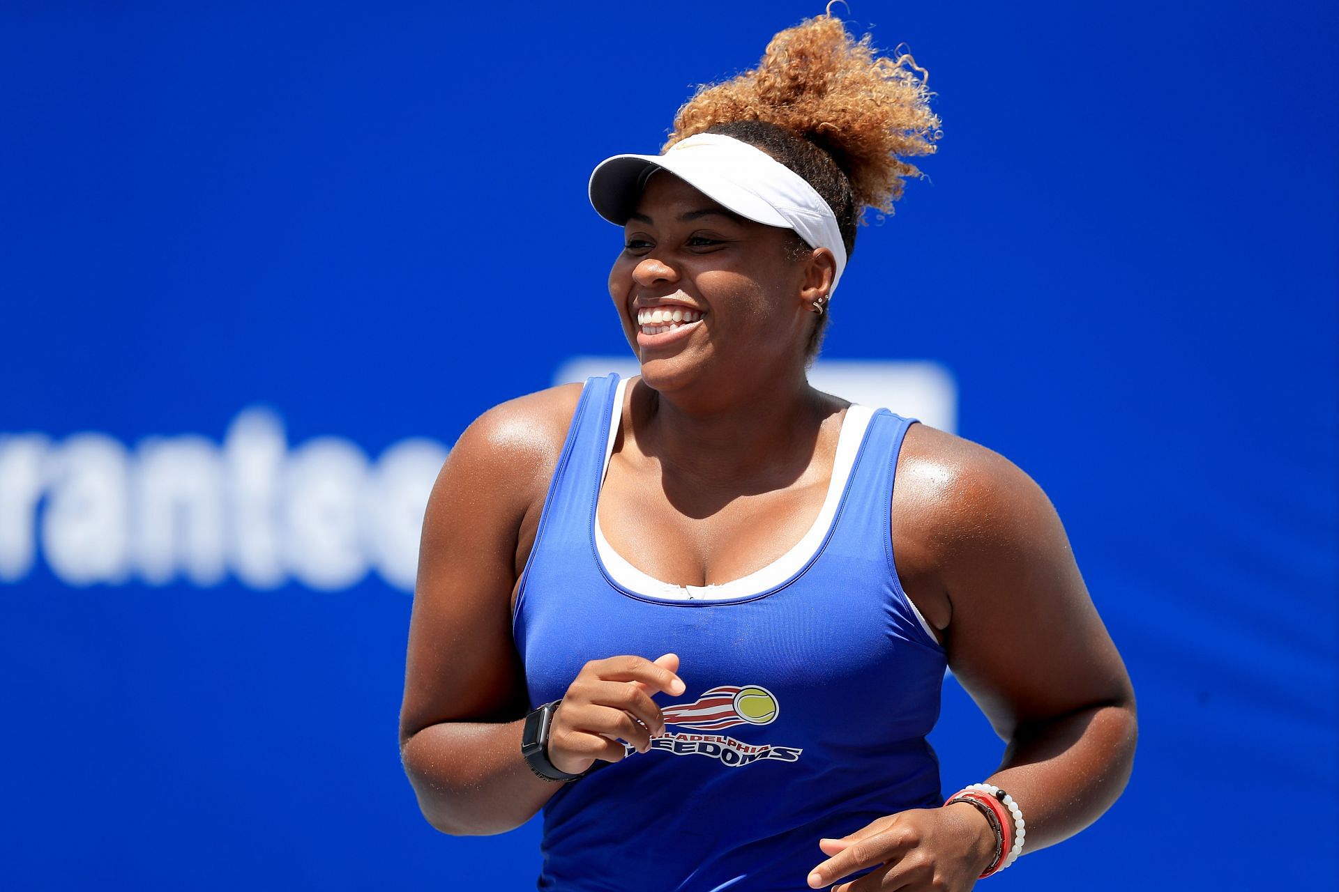 Taylor Townsend at the 2020 World TeamTennis
