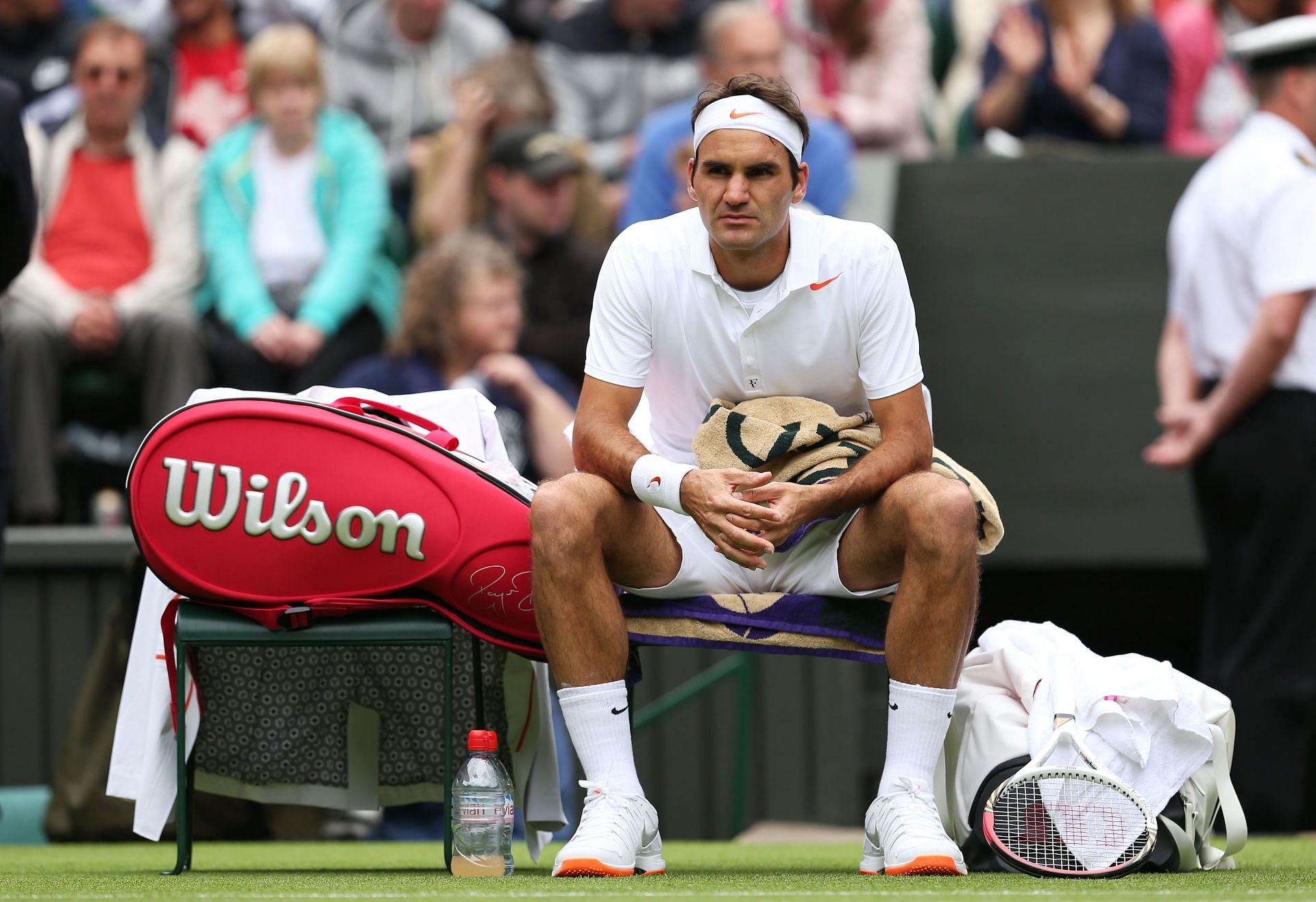 Roger Federer at Wimbledon 2013