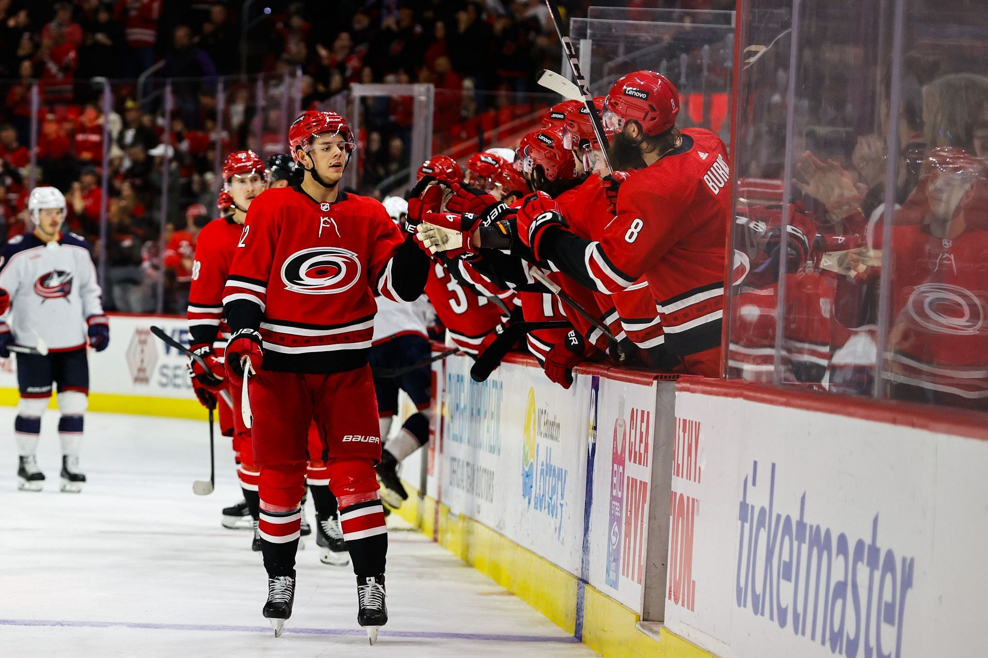 Columbus Blue Jackets v Carolina Hurricanes