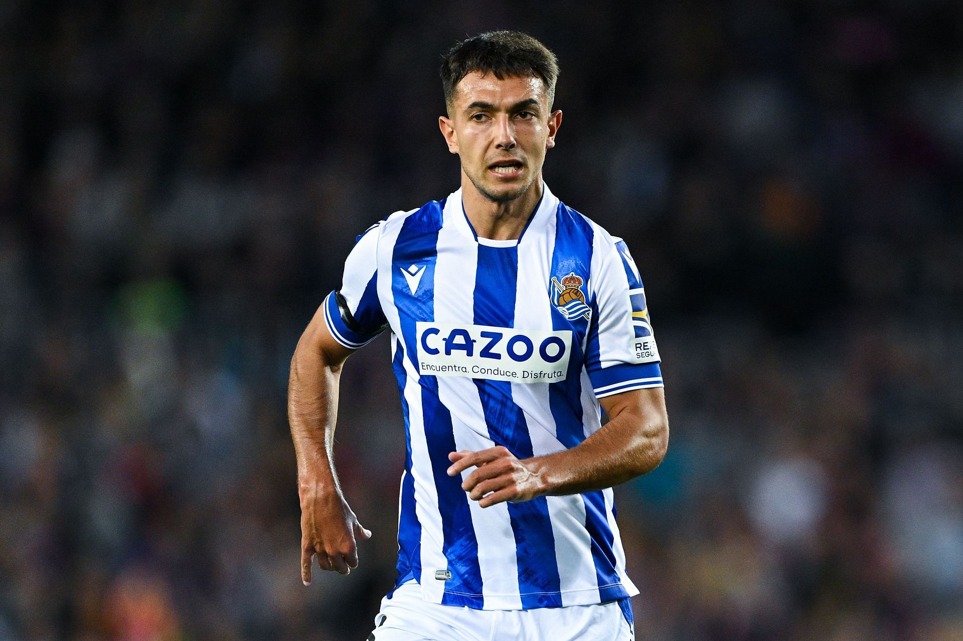 Martin Zubimendi appeared to play down transfer speculation. 