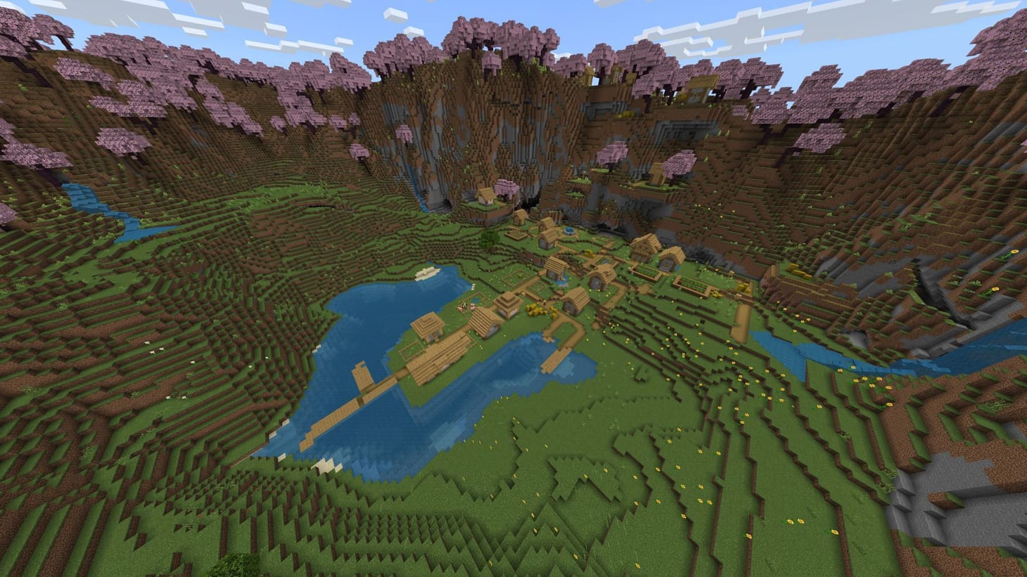 Minecraft Pe Seeds Beautiful World