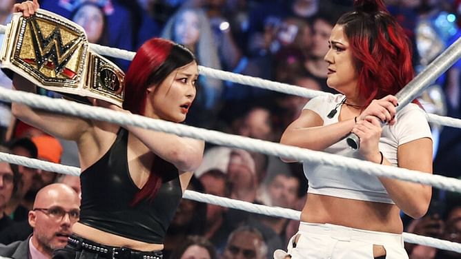 Bayley sends a final one-word message to IYO SKY ahead of their title match at WrestleMania 40