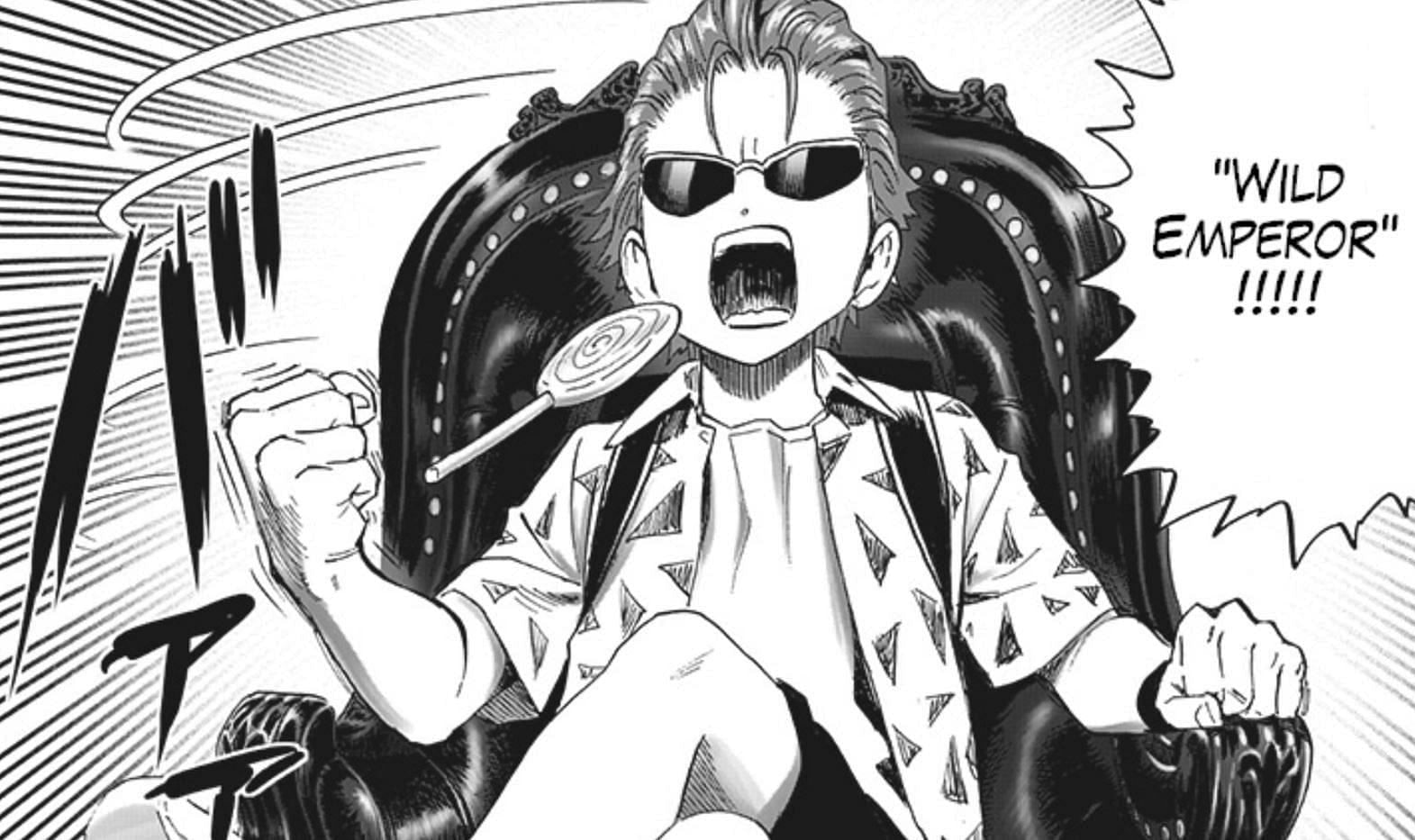 Wild Emperor as seen in the One Punch Man manga (Image via Shueisha)