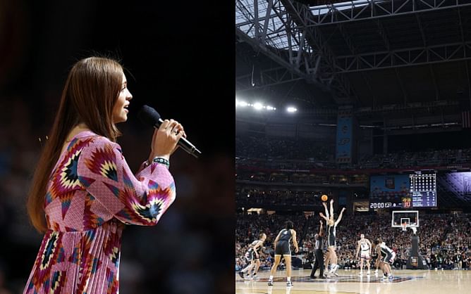 Who sang the national anthem at men's 2024 NCAA Tournament championship? Diving deeper into Purdue vs. UConn clash