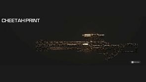 How to get Gold Cheetah camo in MW3 and Warzone