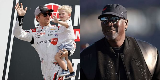 Tyler Reddick has some Michael Jordan lessons to teach his son: “Educate Beau a little bit better"