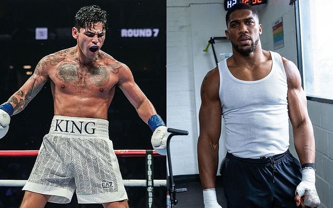 "I'm moving up to heavyweight" - Ryan Garcia calls out Anthony Joshua for a boxing match, vows to "beat his a**"