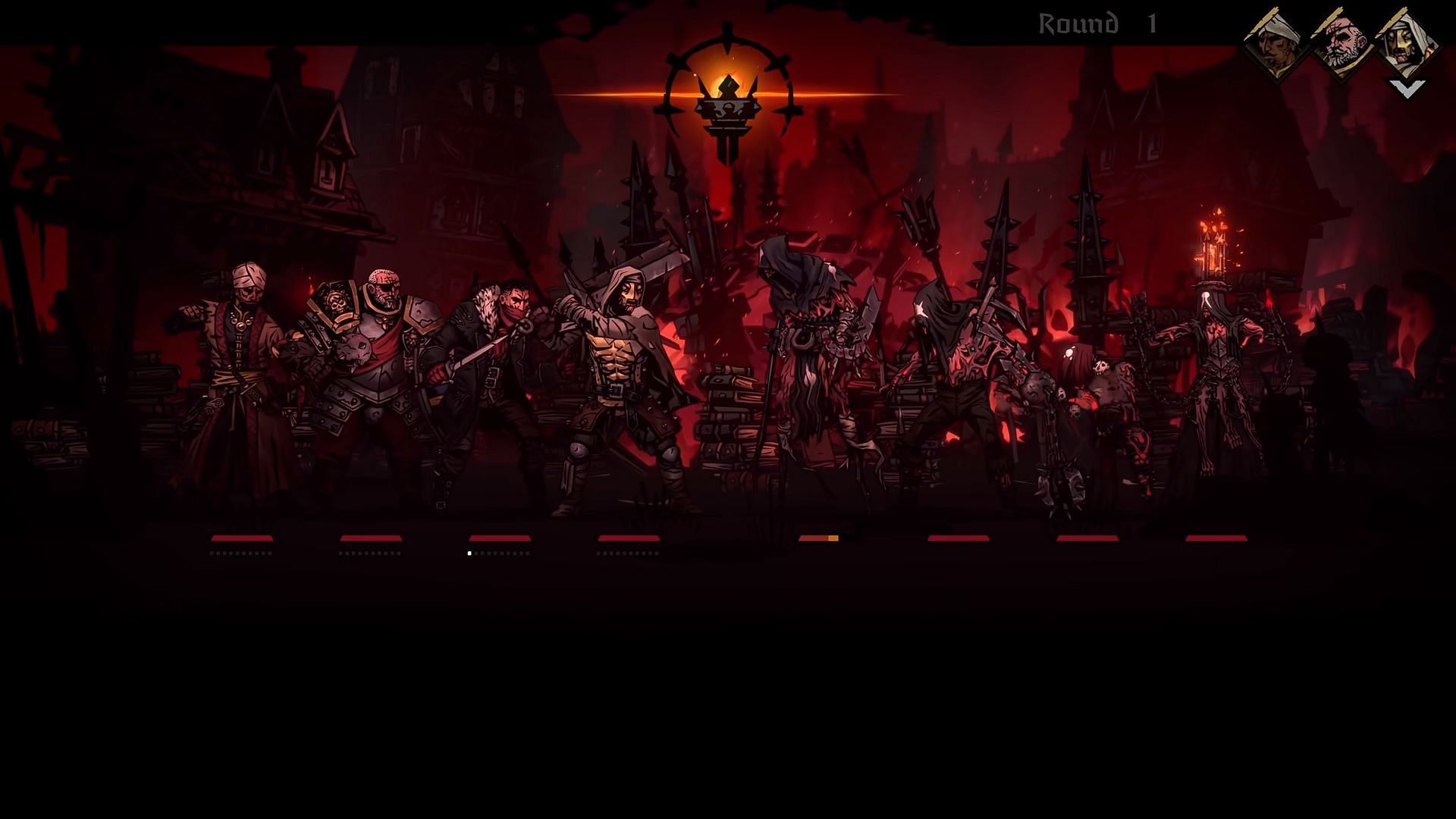 Darkest Dungeons 2 offers a lot of flexibility in terms of party comps (Image via Red Hook Studios)