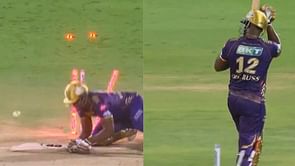[Watch] Andre Russell applauds Ishant Sharma after being castled by a searing yorker during DC vs KKR IPL 2024 match