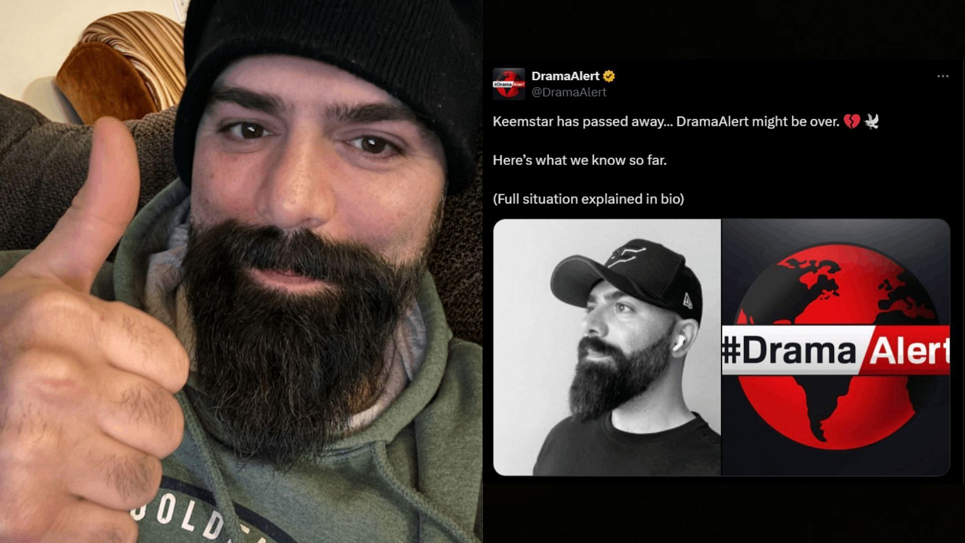 Keemstar dispels the rumors of his death following elaborate April Fool