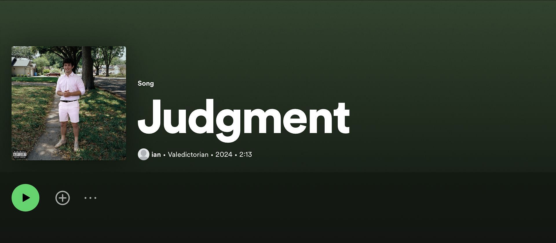 Track 8 on &#039;Valedictorian&#039; (Image via Spotify)