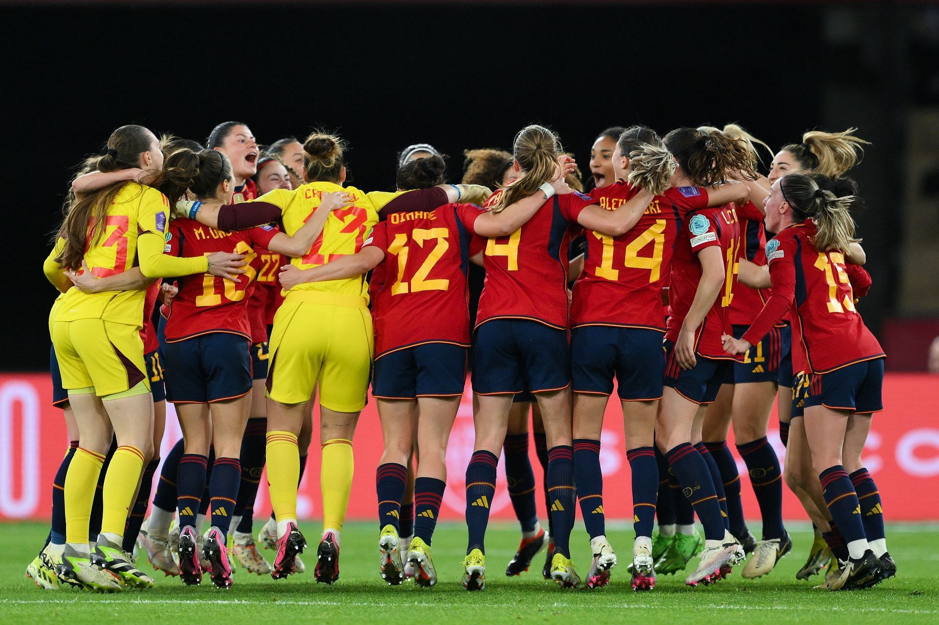 Spain Women face Czechia Women on Friday 