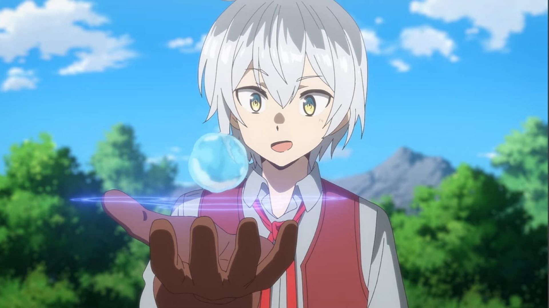 Takumi, as seen in the anime&#039;s trailer (Image via Studio Comet)