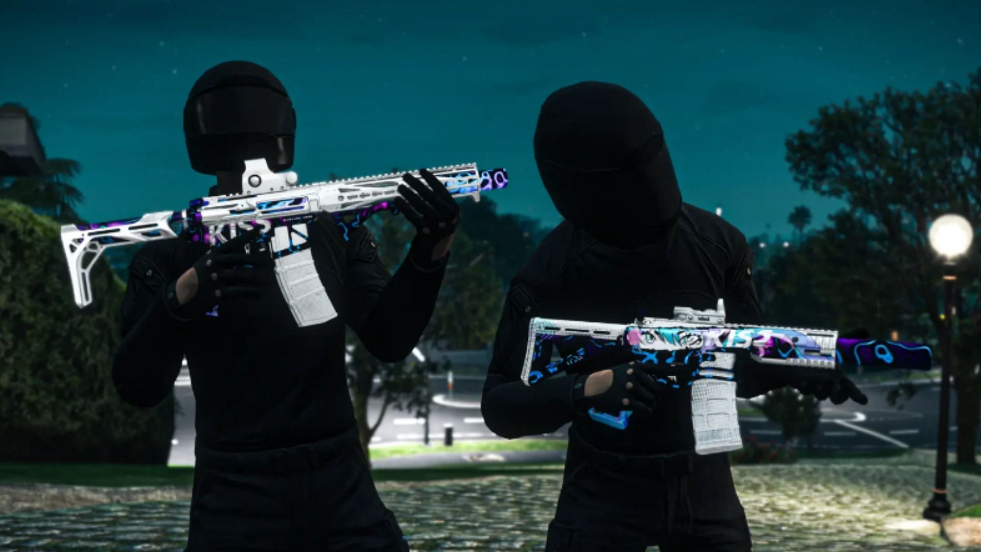 This mod adds stunning weapon skins to the game (Image via FiveMods Blog)