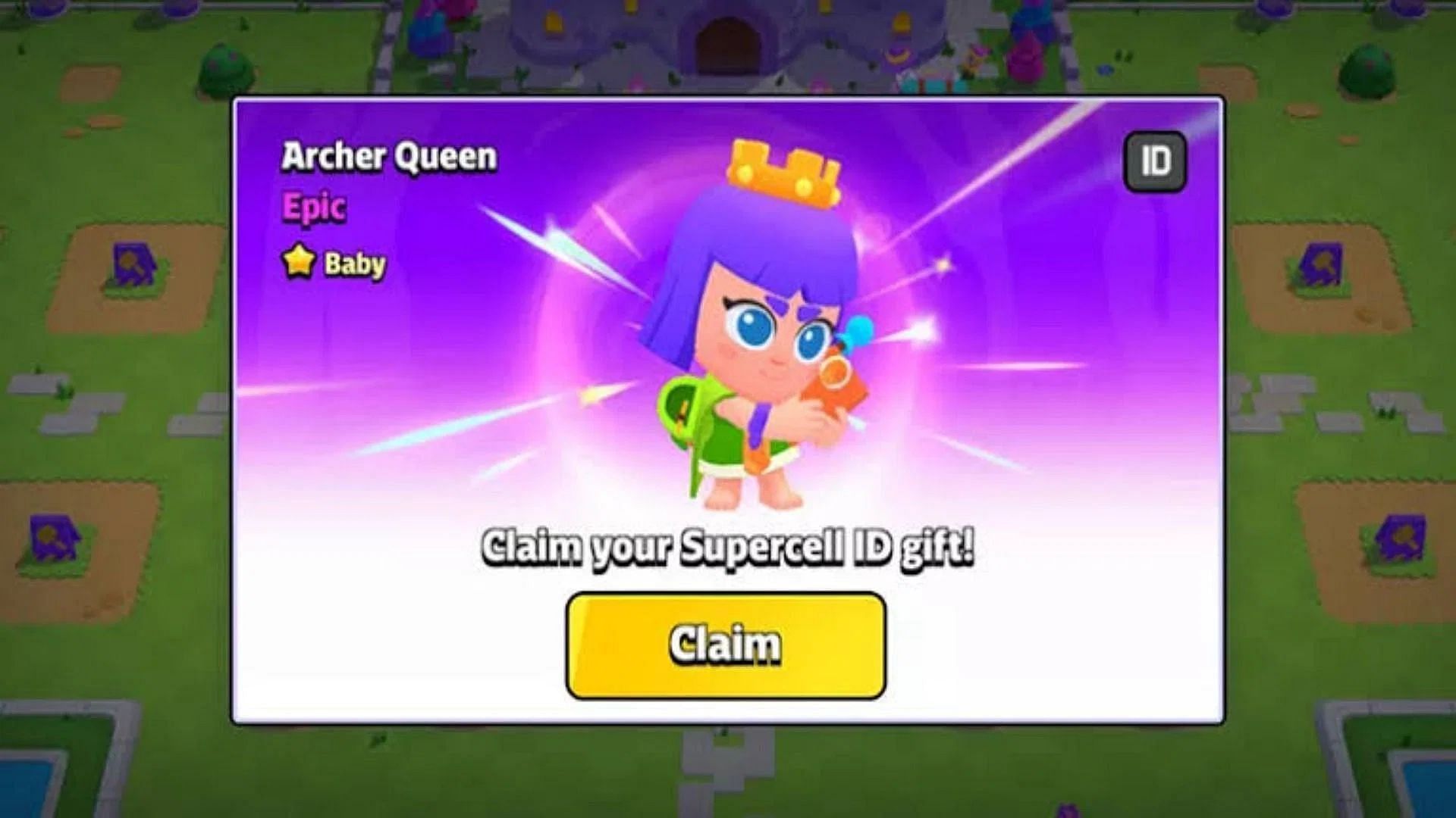 Archer Queen is available for free in Squad Busters (Image via Supercell)