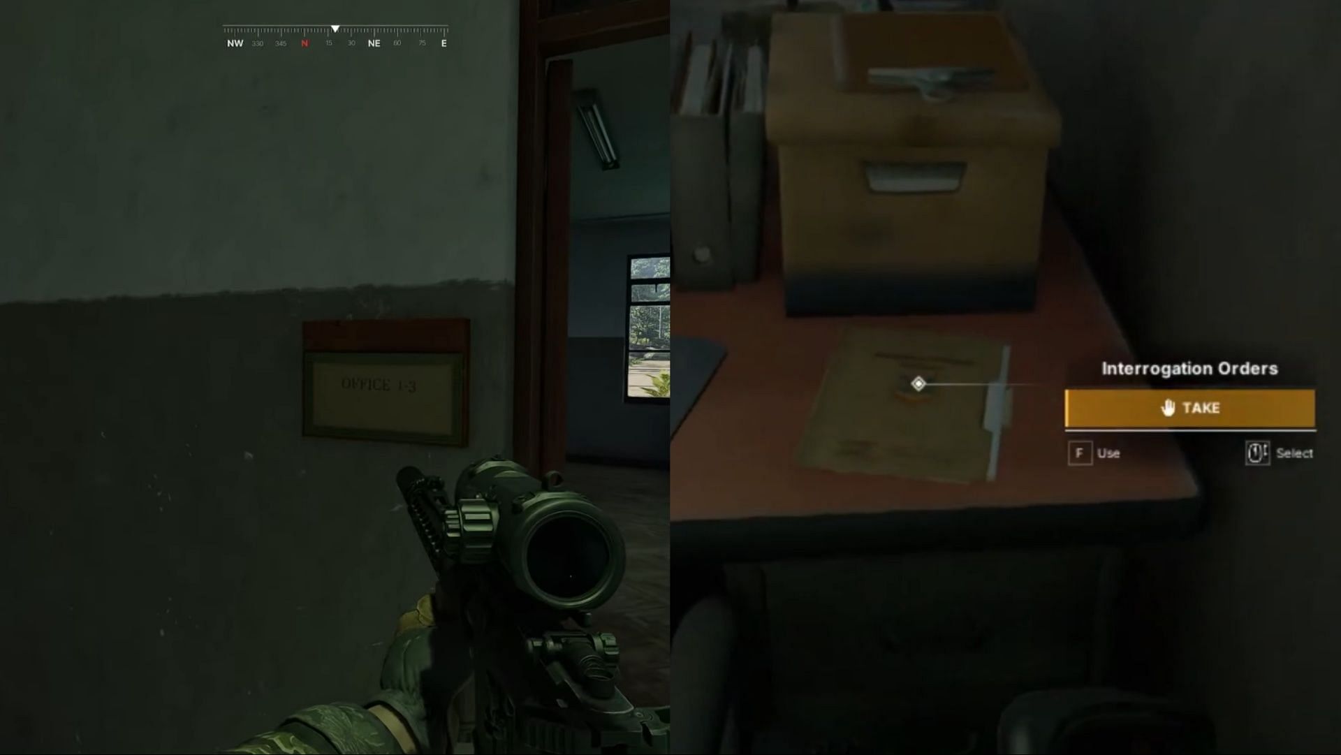 Collecting the Interrogation Order ((Image via MADFINGER Gamer|| YouTube/13lacklight || YouTube/JudgeTwoFive)