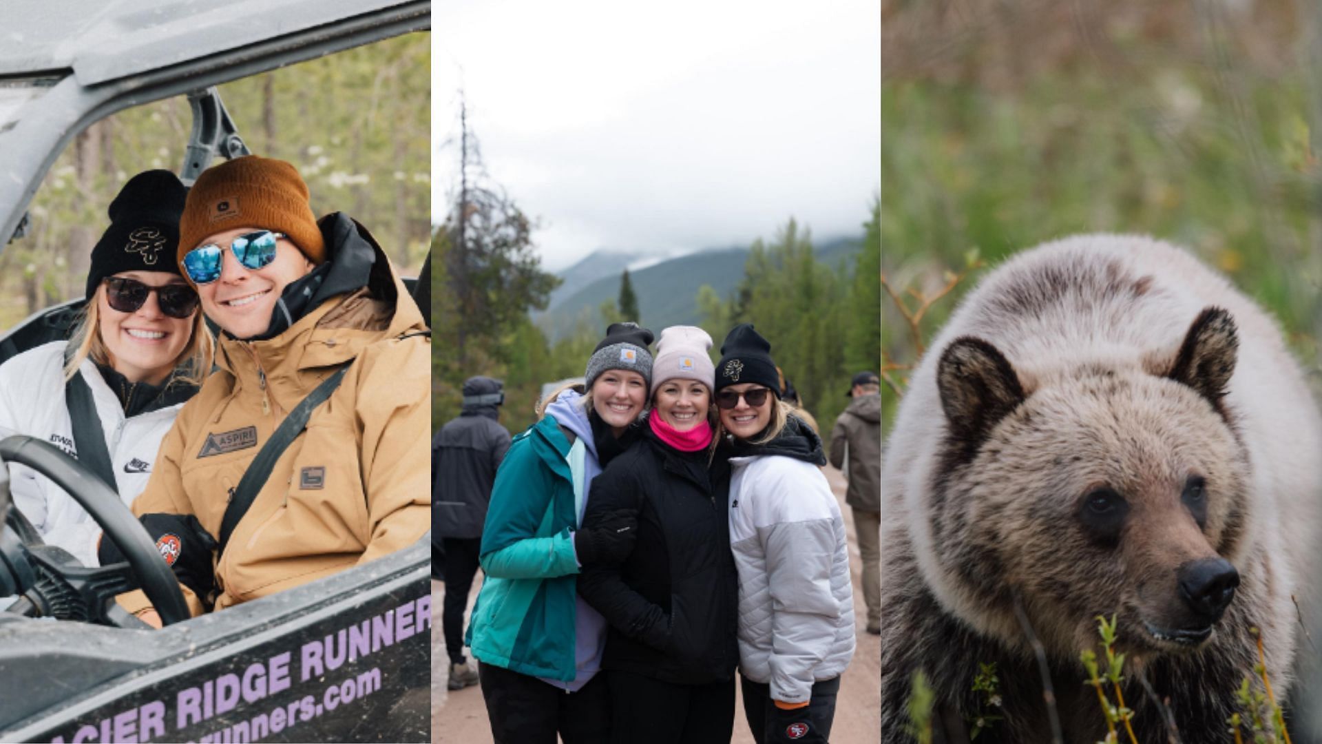 IN PHOTOS: Brock Purdy and his wife Jenna Brandt visit Glacier National ...