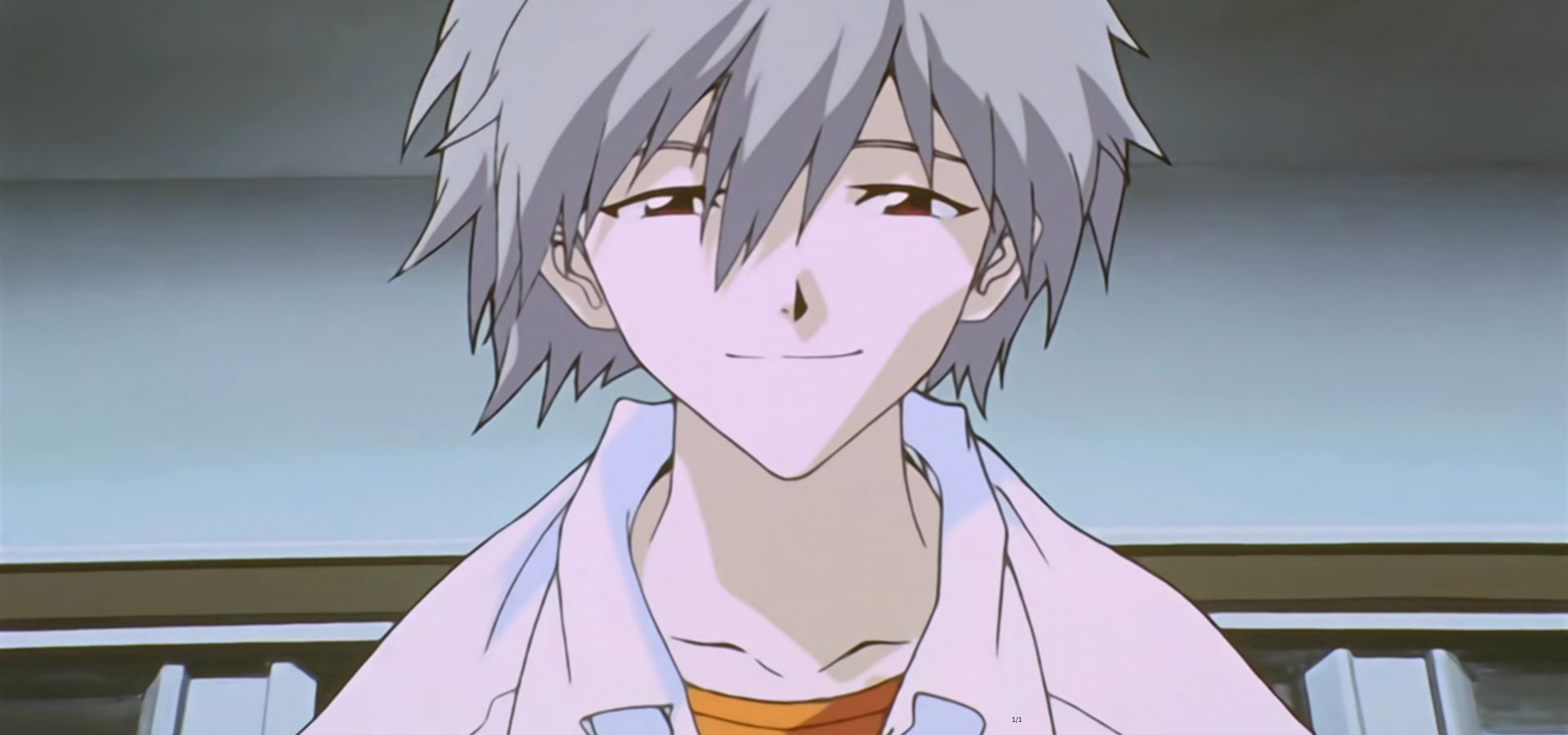 Kaworu Nagisa from Neon Genesis Evangelion (Image via Gainax, Tatsunoko)