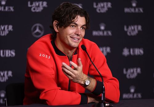 Taylor Fritz at the Laver Cup 2023 - Day 2