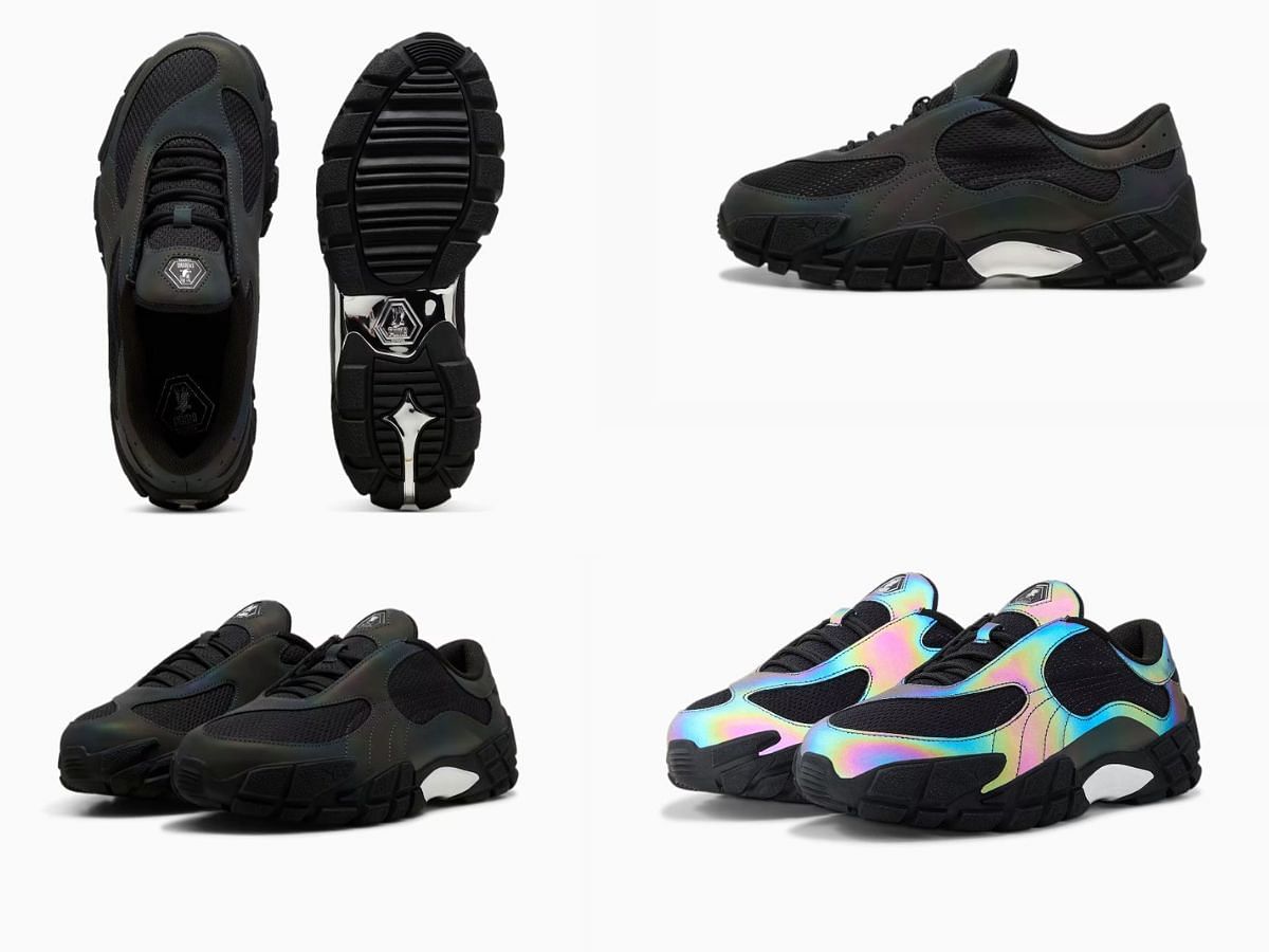 Take a closer look at the Skepta x PUMA Skope Forever sneakers (Image via PUMA)