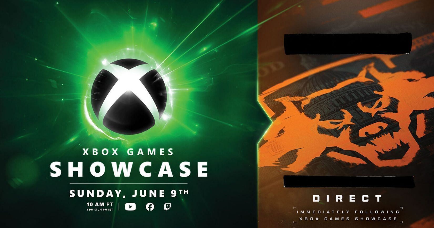 Xbox Showcase announcement with the mysterious Call of Duty logo (Image via Microsoft || Activision)