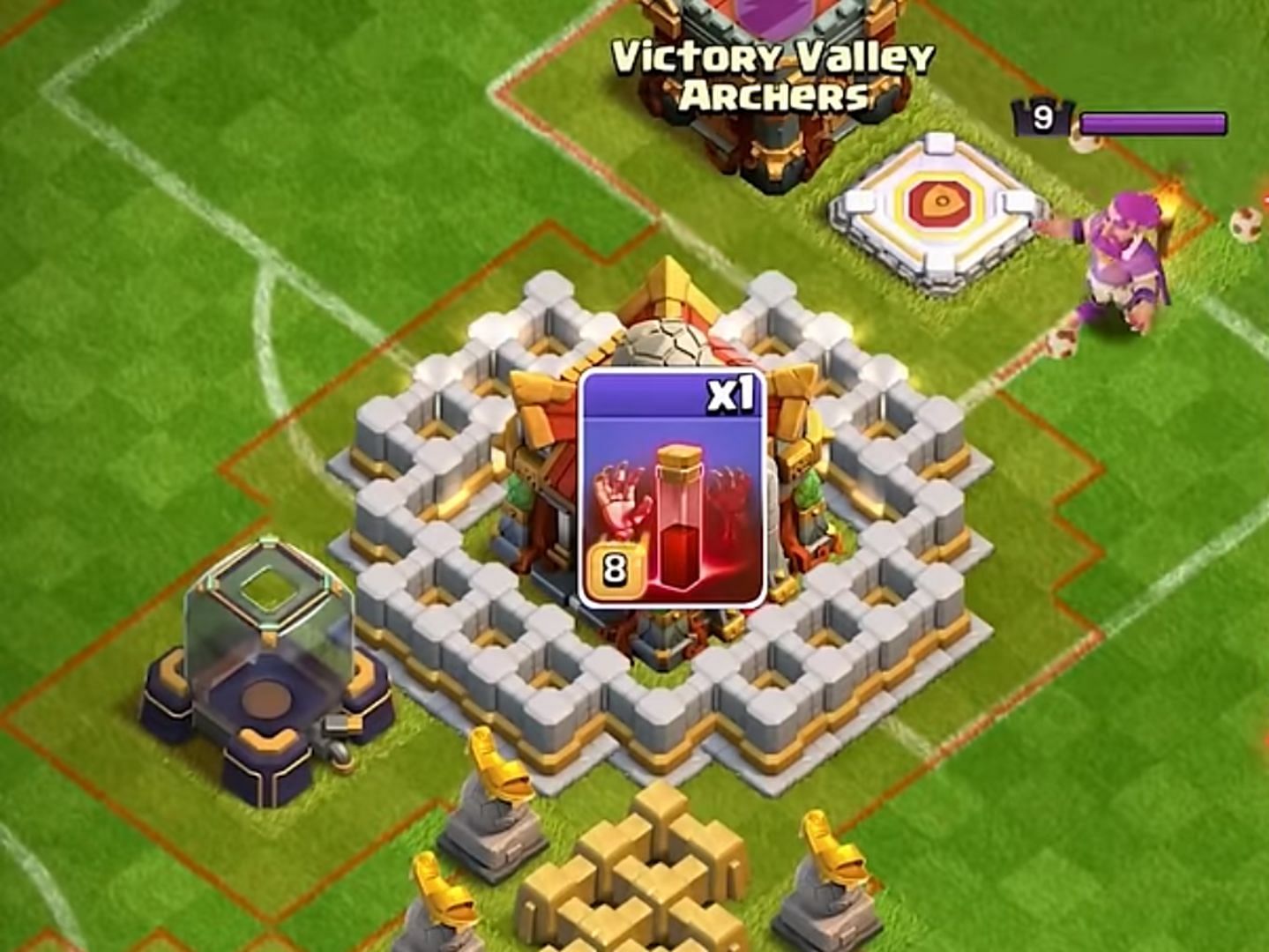 Town Hall attack. (Image via Supercell)