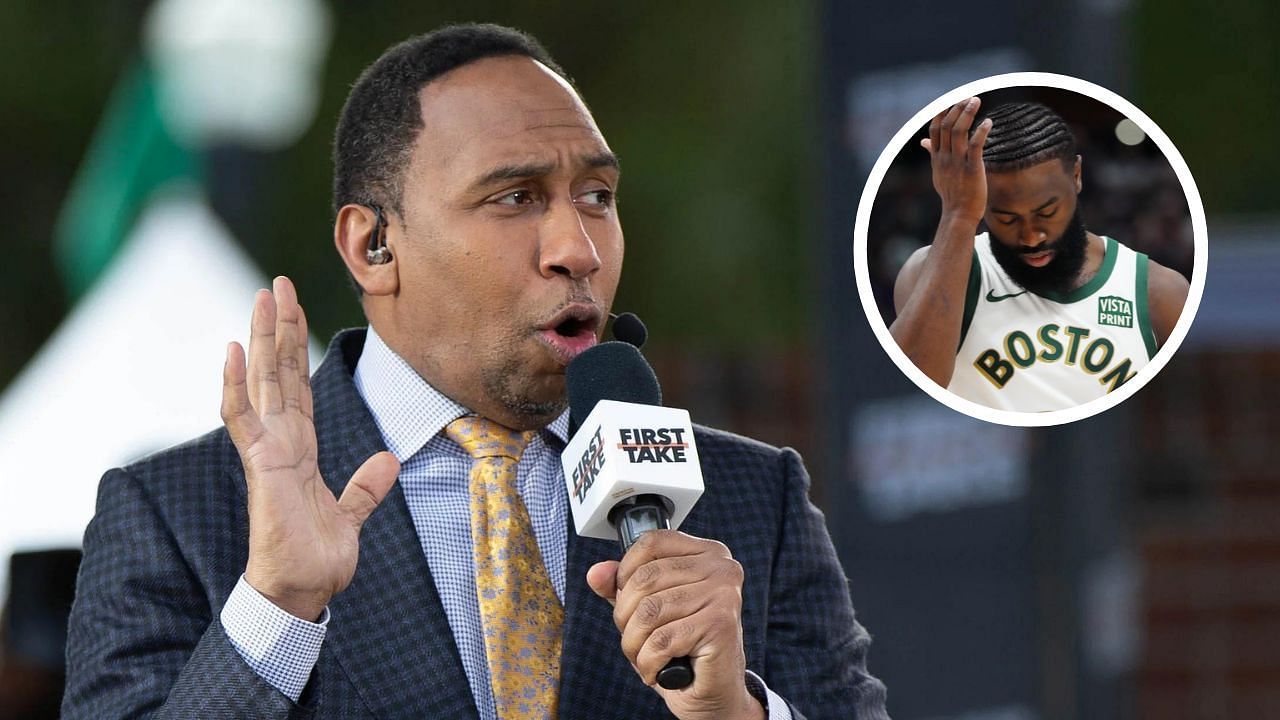 Stephen A Smith refuses to backtrack on Jaylen Brown take, tries to clarify by calling him 