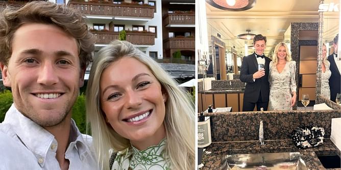 "Casper Ruud taking over Holger Rune's country";"This couple's special" - Fans react to Ruud and girlfriend Maria's date with Norway, Denmark royals