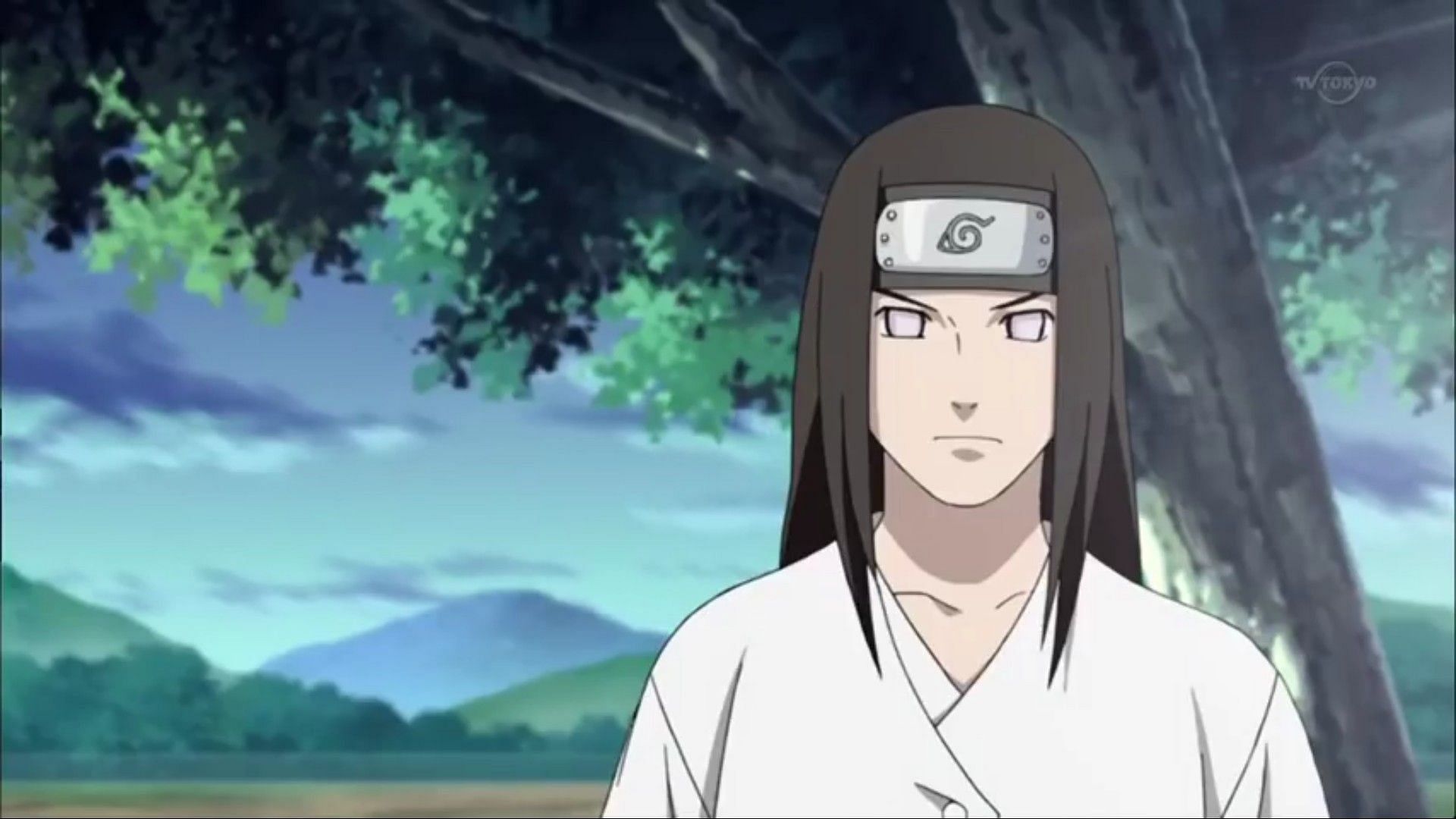 Neji as seen in the anime series (Image via Pierrot)