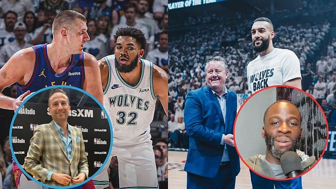 "What a hysterical hypocrite"- NBA Today radio host berates Draymond Green for calling out Rudy Gobert over not guarding Nikola Jokic