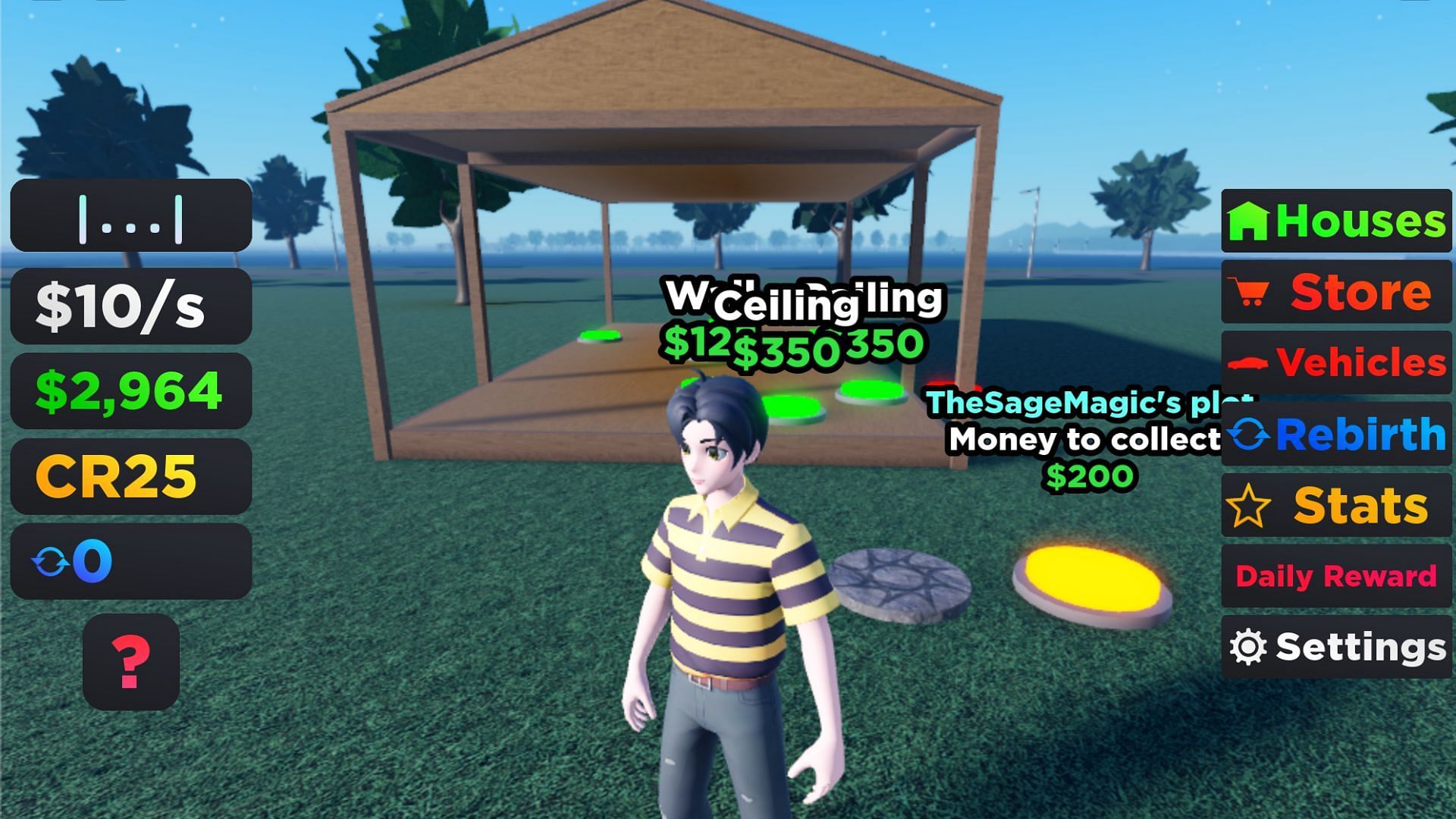 A screenshot of the game (Image via Roblox)