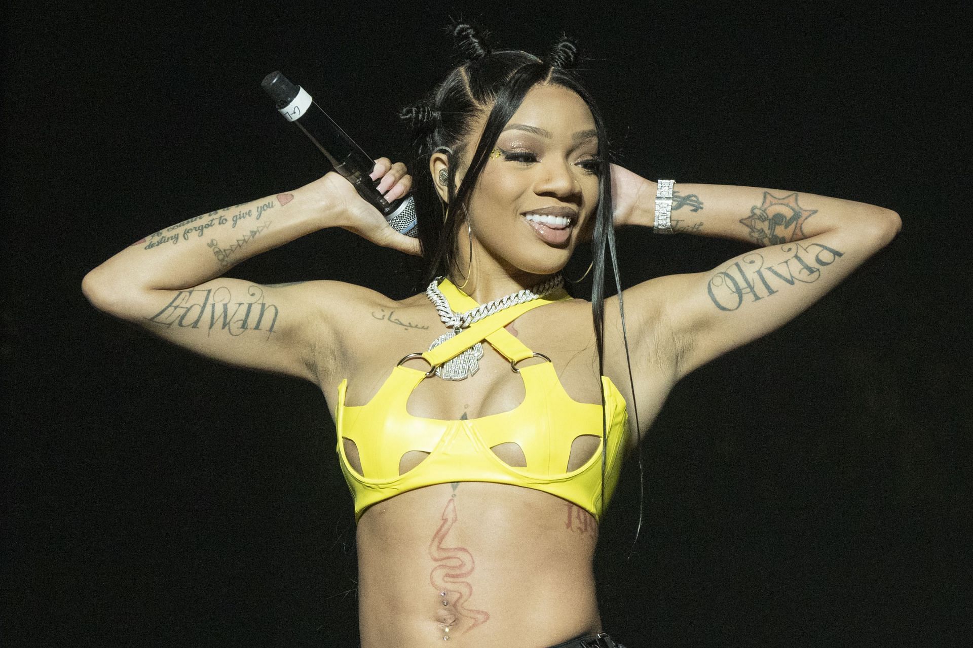 Megan Thee Stallion Performs During The Hot Girl Summer Tour At The Target Center In Minneapolis